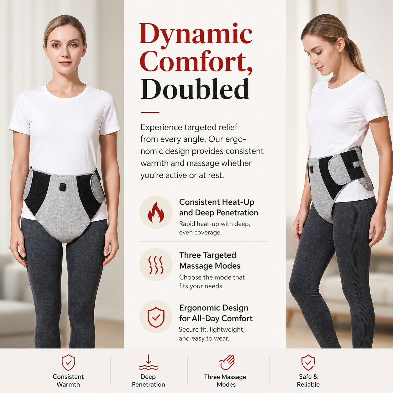 Red Light & Heat Therapy Wrap